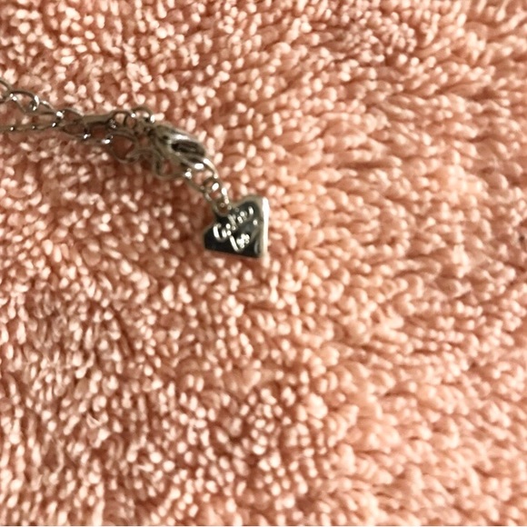 Vintage Necklace Carved Shell Flower Pink Gemstones - Picture 4 of 5